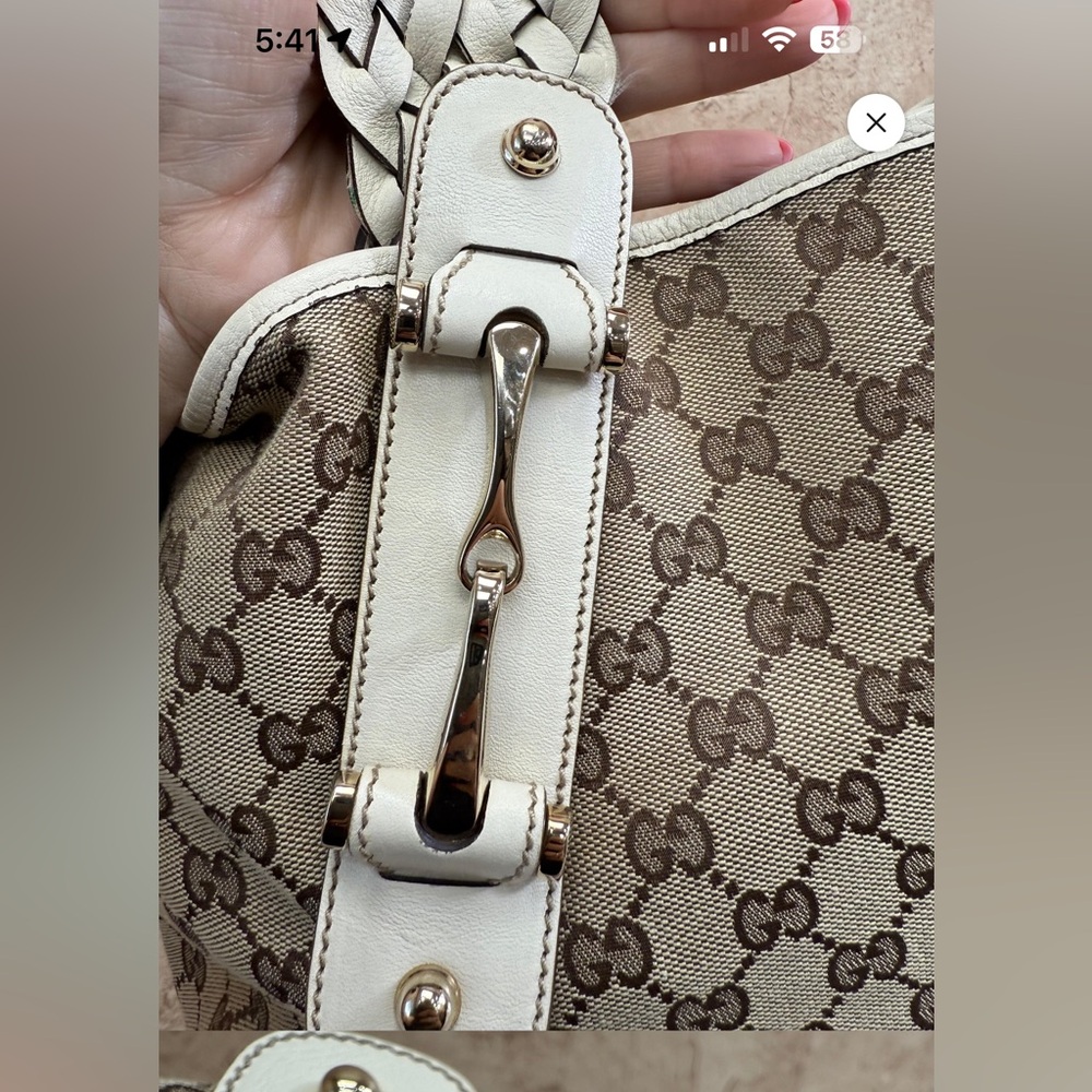 EUC Gucci GG canvas Pelham shoulder bag - Picture 7 of 8